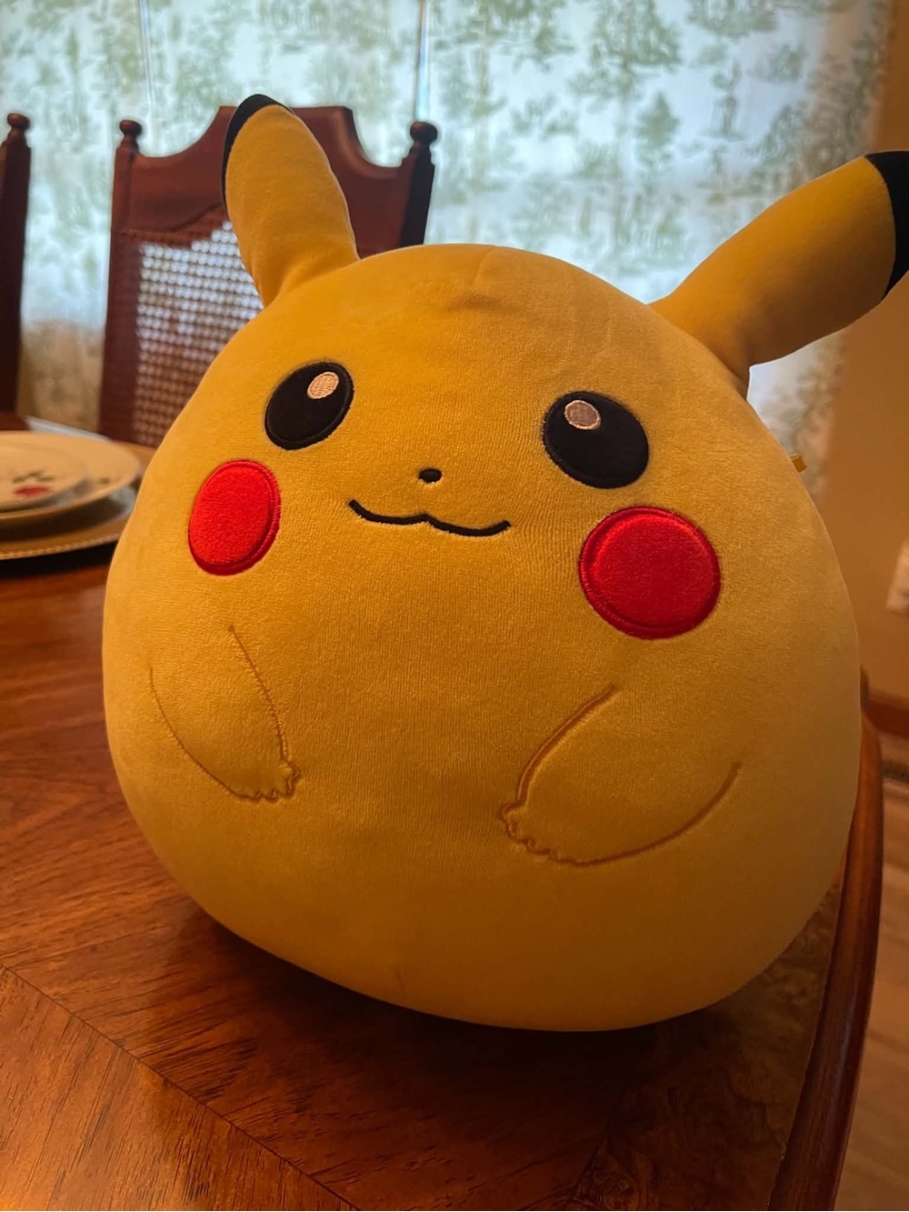 Pokemon Pikachu Plush - Yellow with Red Cheeks